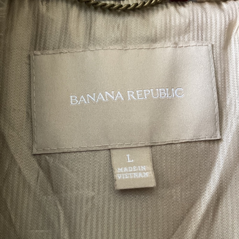 Banana Republic like new leopard print imitation fur vest. 100% polyester - Picture 4 of 7
